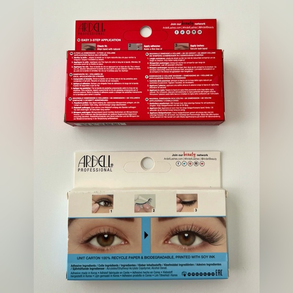 Ardell Lashes Set (8D-952 and Light As Air-523) - Picture 3 of 4